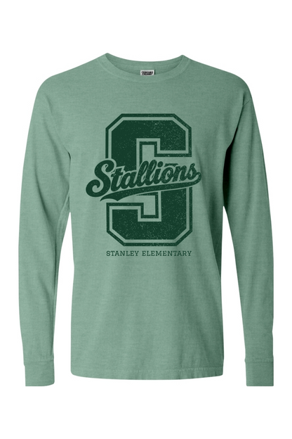 Stanley Stallions Comfort Colors Long Sleeve T-Shirt - Adult/Unisex