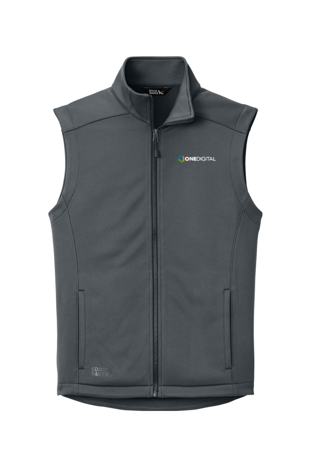 Embroidered One Digital - Eddie Bauer Smooth Mid Layer Fleece Vest