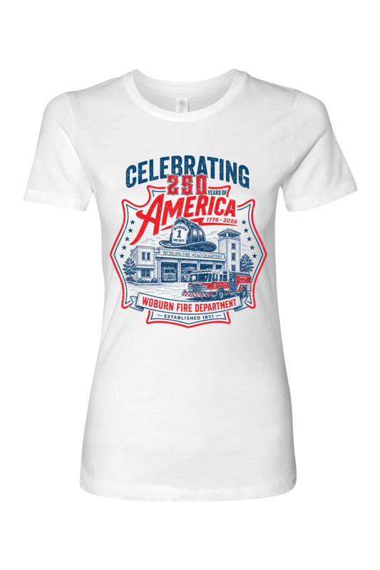 Celebrating 250 Years with WFD Cotton T-Shirt - Women's