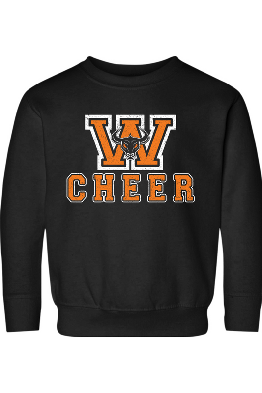 Woburn Cheer Standard Crewneck Sweatshirt - Toddler