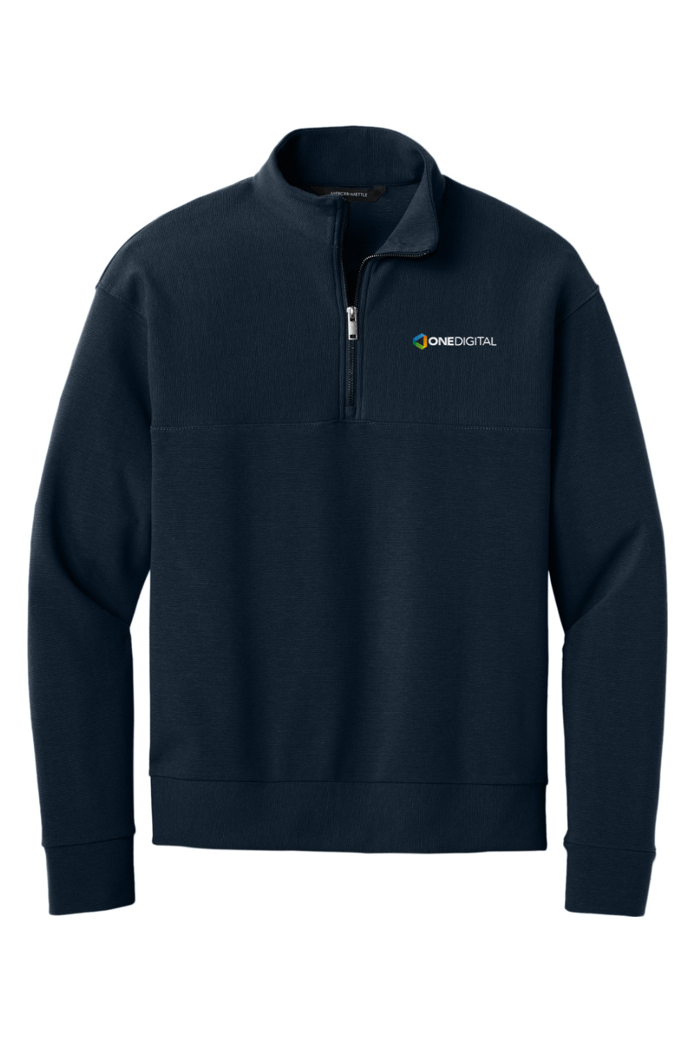 Embroidered One Digital - Mercer+Mettle Linear Texture 1/4-Zip