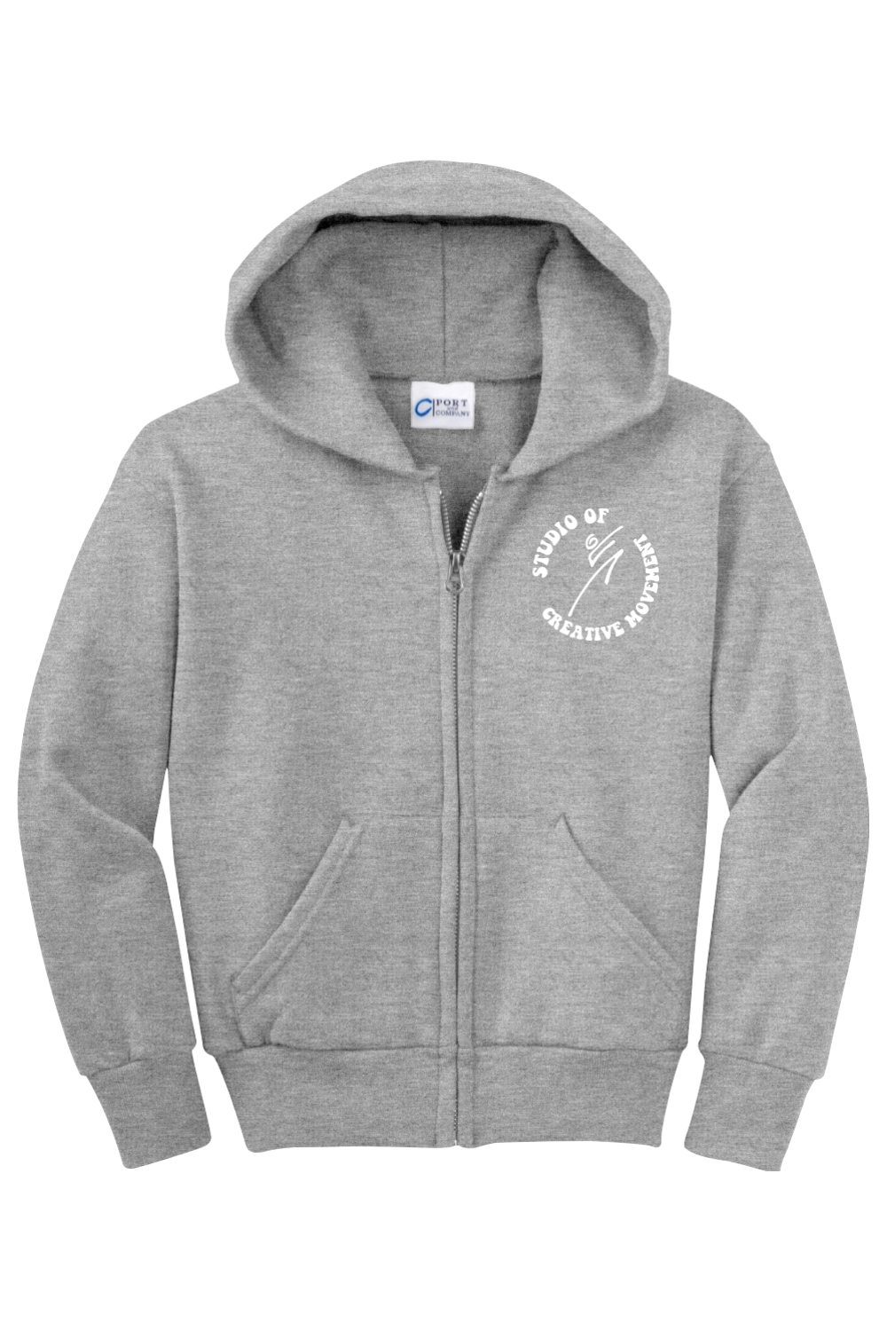 Studio of Creative Movement Dancer Full-Zip Hooded Sweatshirt - Youth
