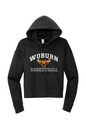 Woburn Basketball Modest Crop Hoodie - Women's