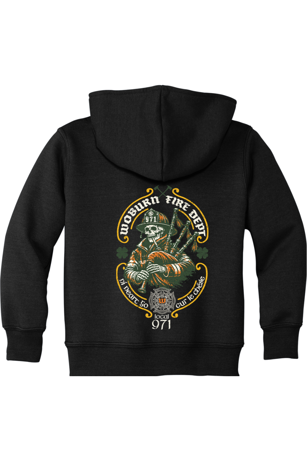 Woburn Fire St. Patrick's Day 2026 Standard Hoodie - Toddler