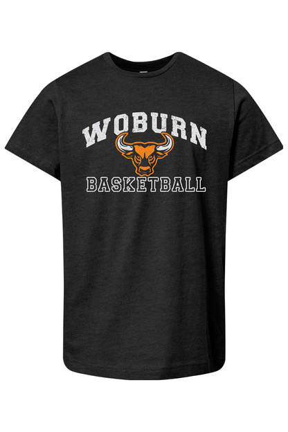 Woburn Basketball 01801 Cotton T-Shirt - Youth