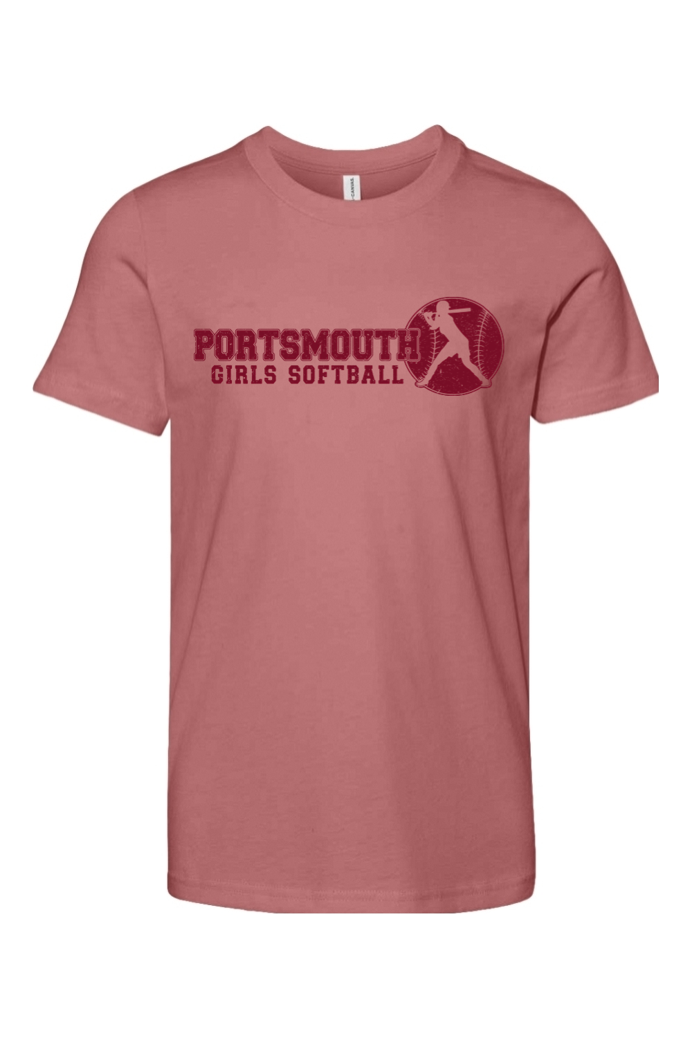 Portsmouth Girls Softball Cotton T-Shirt - Kid's