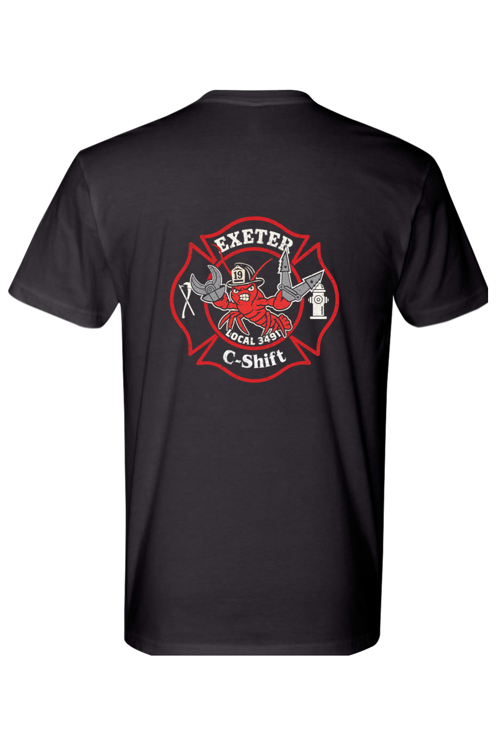 Exeter Fire C-Shift 100% Cotton T-Shirt - Men's