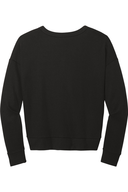 District Women's Perfect Tri Fleece V-Neck Sweatshirt - DT1312