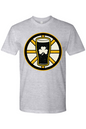 Beer, Hockey, Black & Gold 100% Cotton T-Shirt - Unisex