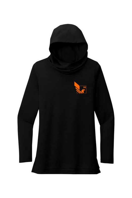 Medfield Ember Tri-Blend Wicking Long Sleeve Hoodie - Women's