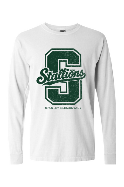 Stanley Stallions Comfort Colors Long Sleeve T-Shirt - Adult/Unisex