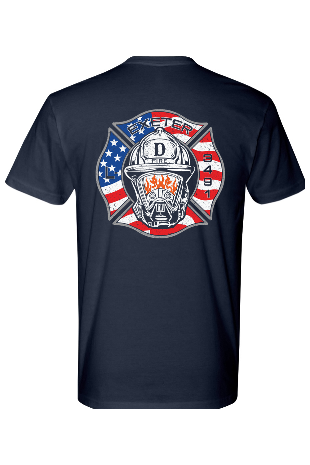 Exeter Fire D-Shift 100% Cotton T-Shirt - Men's