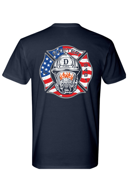 Exeter Fire D-Shift 100% Cotton T-Shirt - Men's