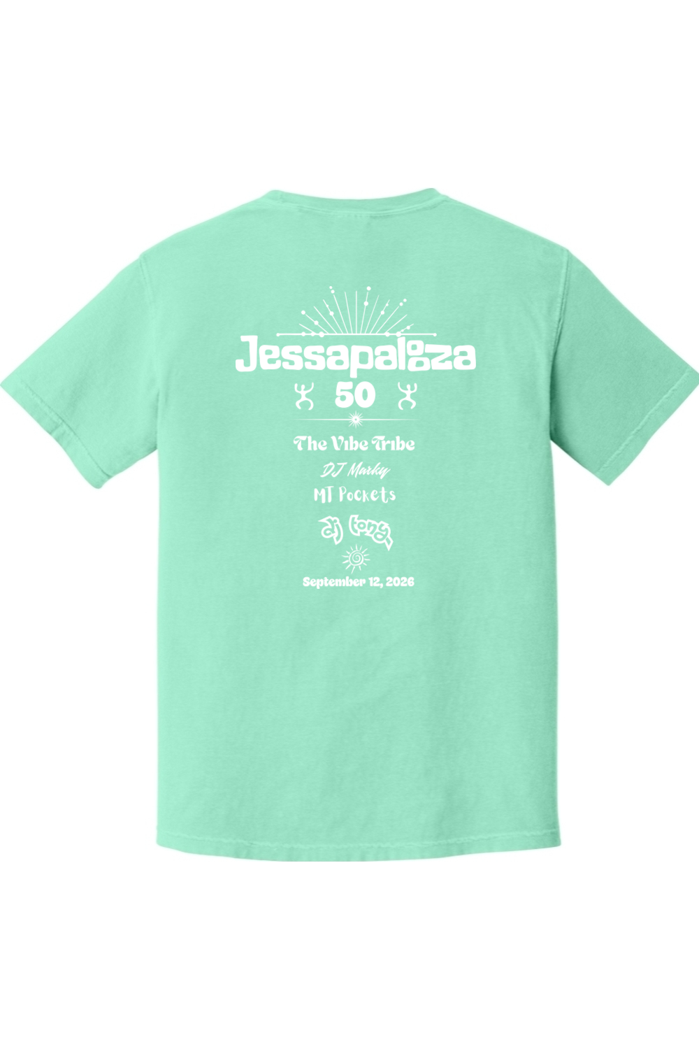 Jessapalooza Comfort Colors T-Shirt - Adult Men's/Unisex