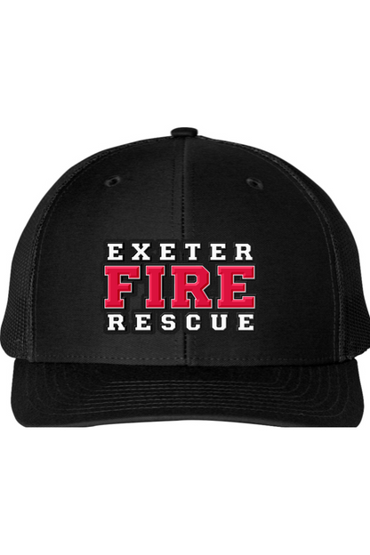 Exeter Fire Rescue Snapback Trucker Cap