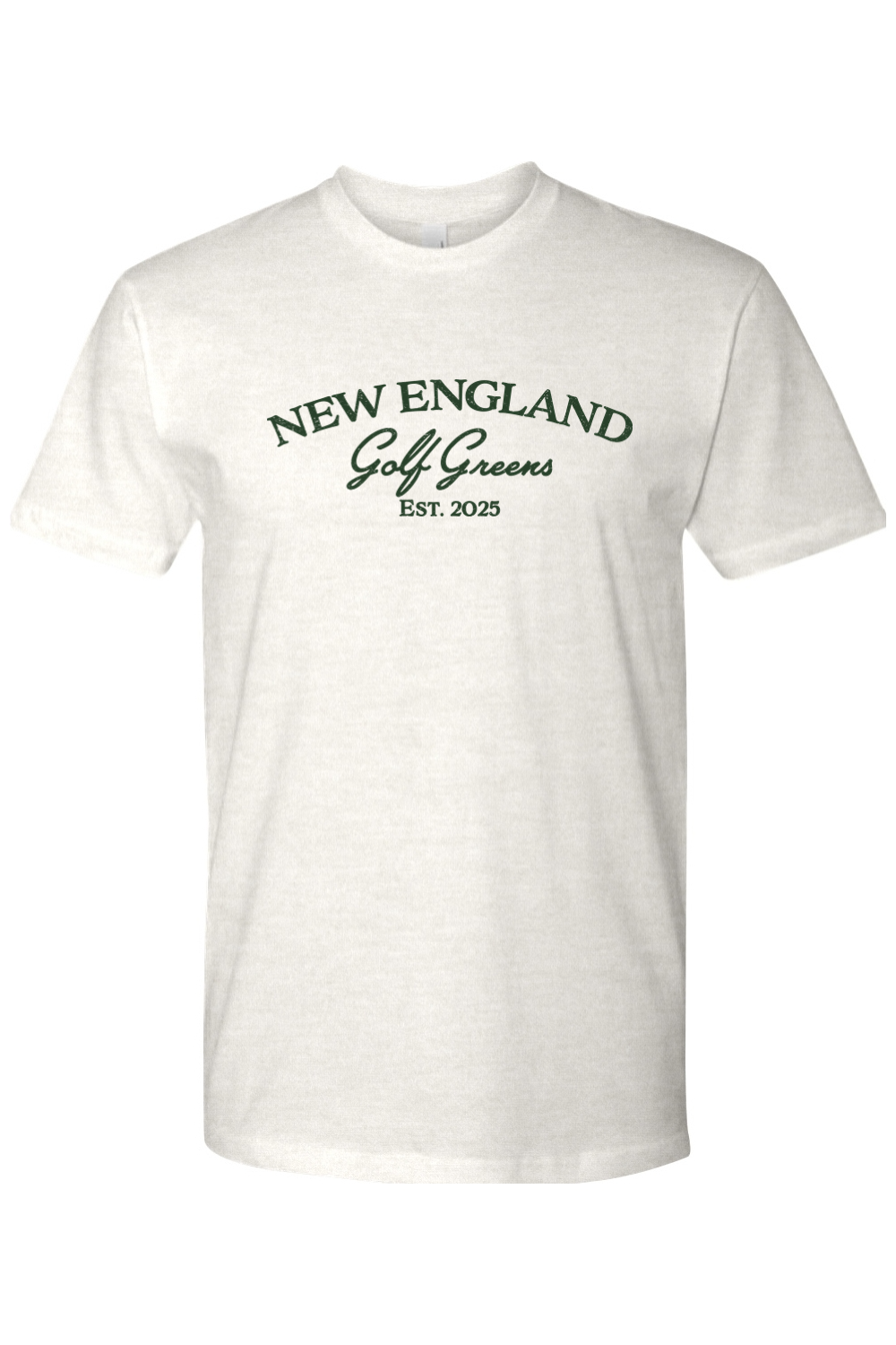 New England Golf Greens - Design One - Cotton T-Shirt - Adult Unisex