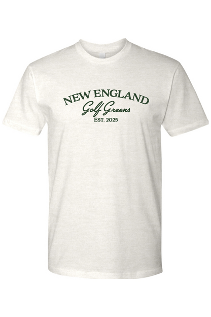 New England Golf Greens - Design One - Cotton T-Shirt - Adult Unisex