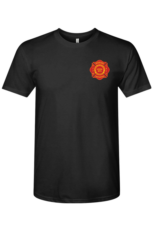 Woburn Local 971 Logo Tri-blend T-shirt - Unisex