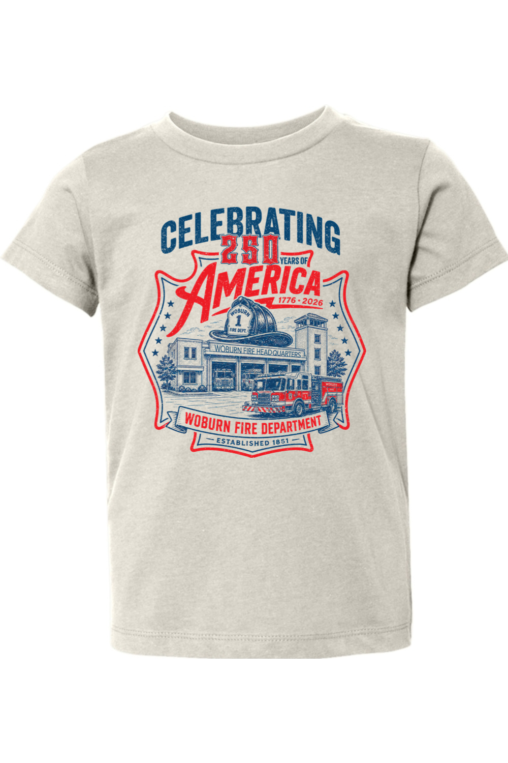 Celebrating 250 Years with WFD Cotton T-Shirt - Toddler