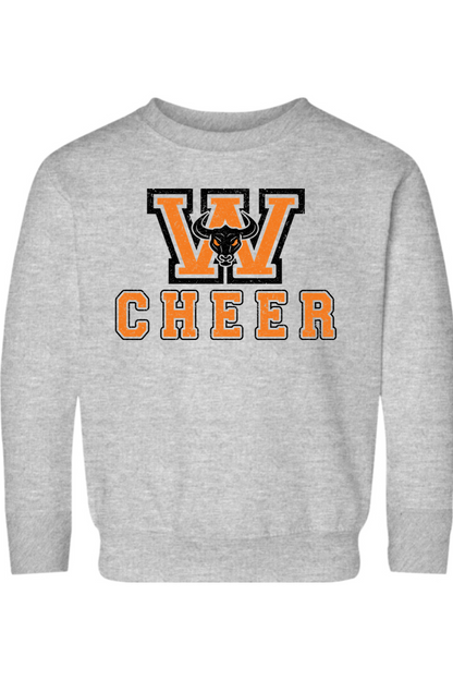 Woburn Cheer Standard Crewneck Sweatshirt - Toddler