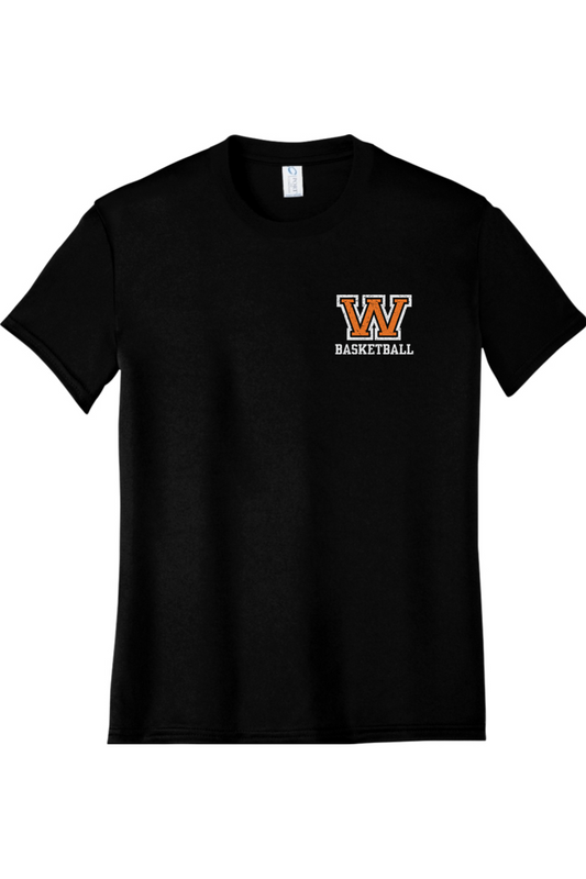 Woburn Basketball Motto Performance T-Shirt - Youth