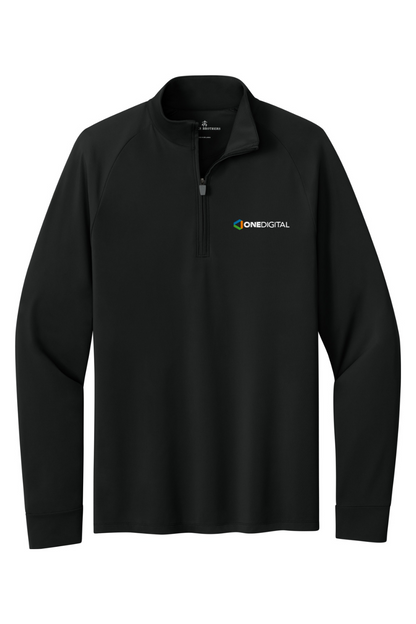 Embroidered One Digital - Brooks Brothers Luxe Performance 1/4-Zip