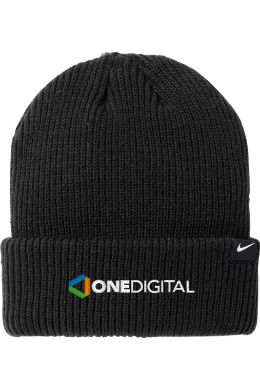 One Digital Embroidered Nike Terra Beanie