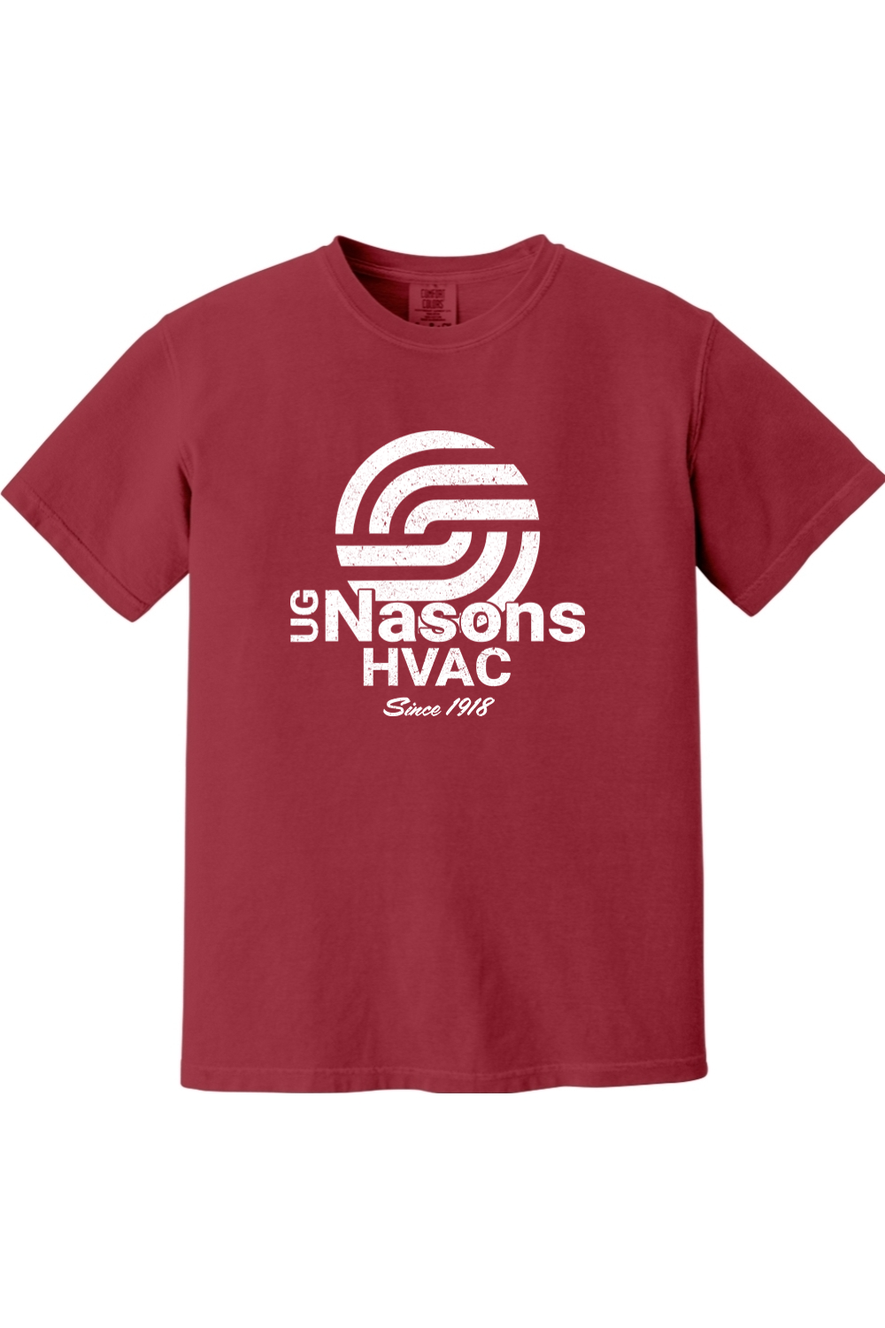 UG Nasons Distressed Logo Comfort Colors Cotton T-Shirt - Unisex / Men's