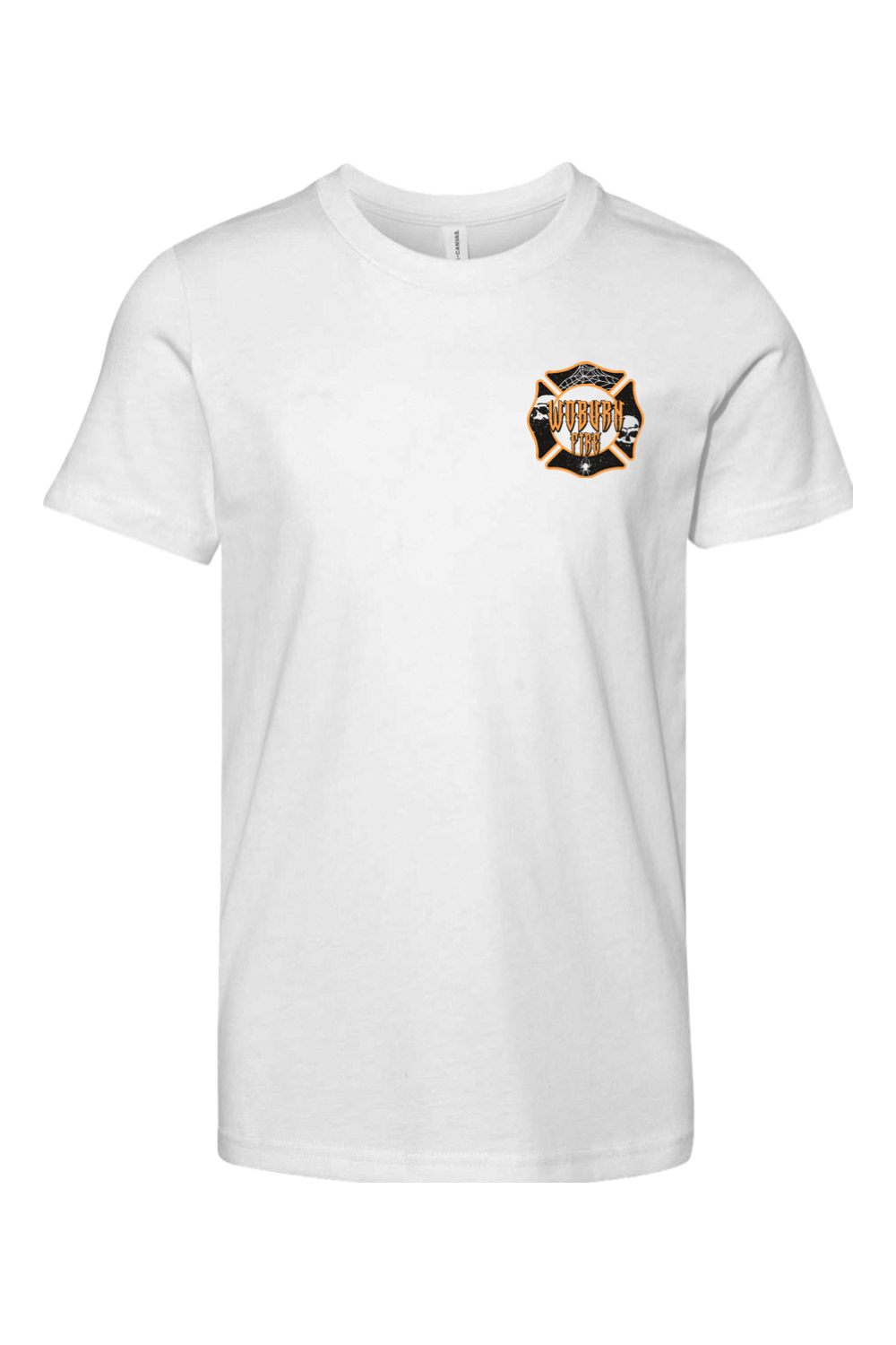 Woburn Fire Halloween 2025 Cotton T-Shirt - Youth