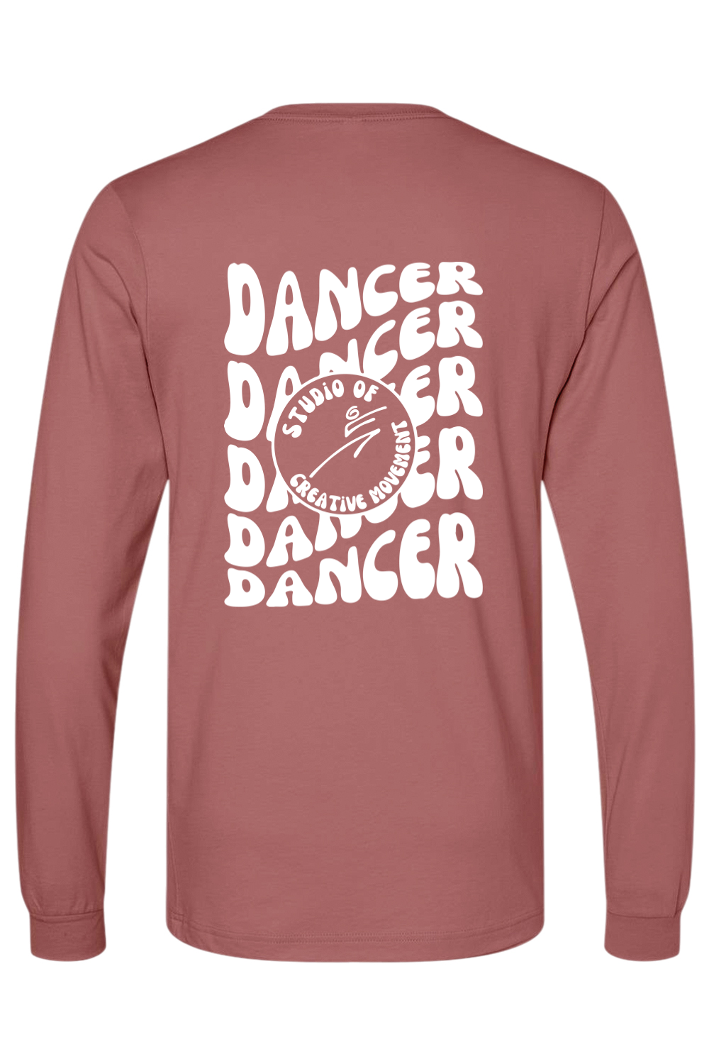 Studio of Creative Movement Dancer Jersey Long Sleeve T-Shirt - Unisex Adult