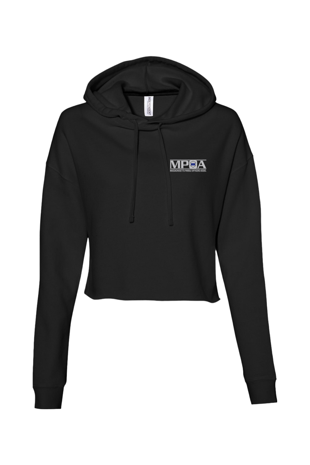Mass Parole Officers - Women's Cropped Hooded Sweatshirt