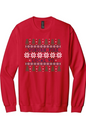 Woburn Fire Holiday Sweater Printed Standard Crewneck - Men's/Unisex