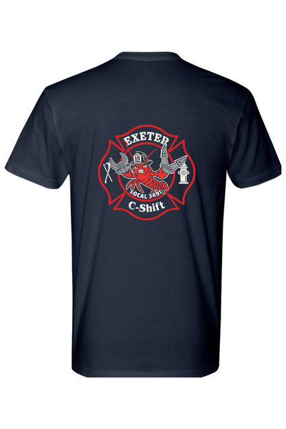 Exeter Fire C-Shift 100% Cotton T-Shirt - Men's