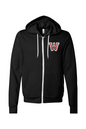 Wakefield Warriors Mascot Sponge Fleece Full-Zip Hoodie - Unisex/Adult
