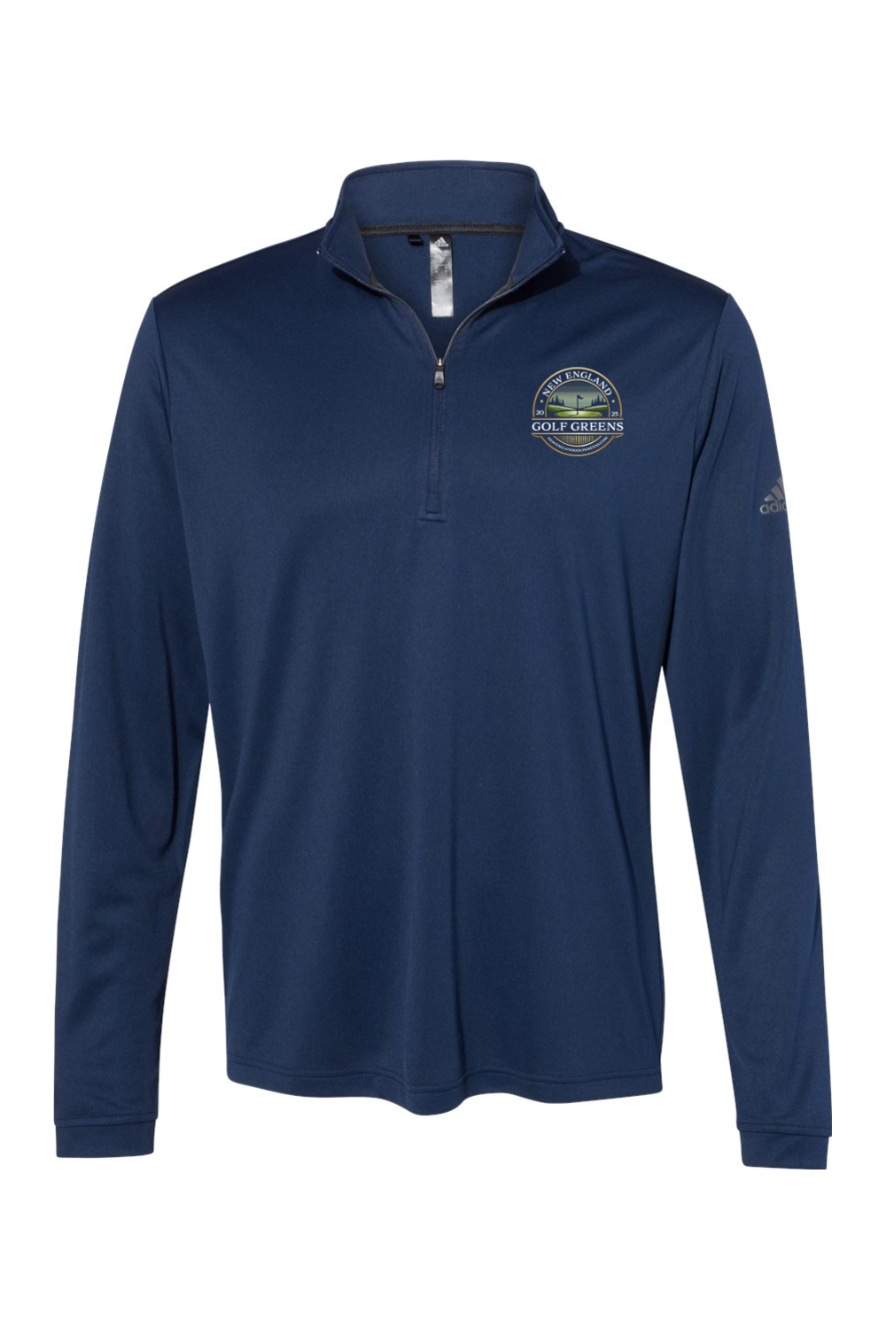 New England Golf Greens - Adidas Lightweight Quarter-Zip Pullover - Men's