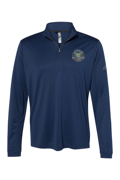 New England Golf Greens - Adidas Lightweight Quarter-Zip Pullover - Men's