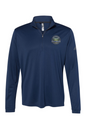 New England Golf Greens - Adidas Lightweight Quarter-Zip Pullover - Men's