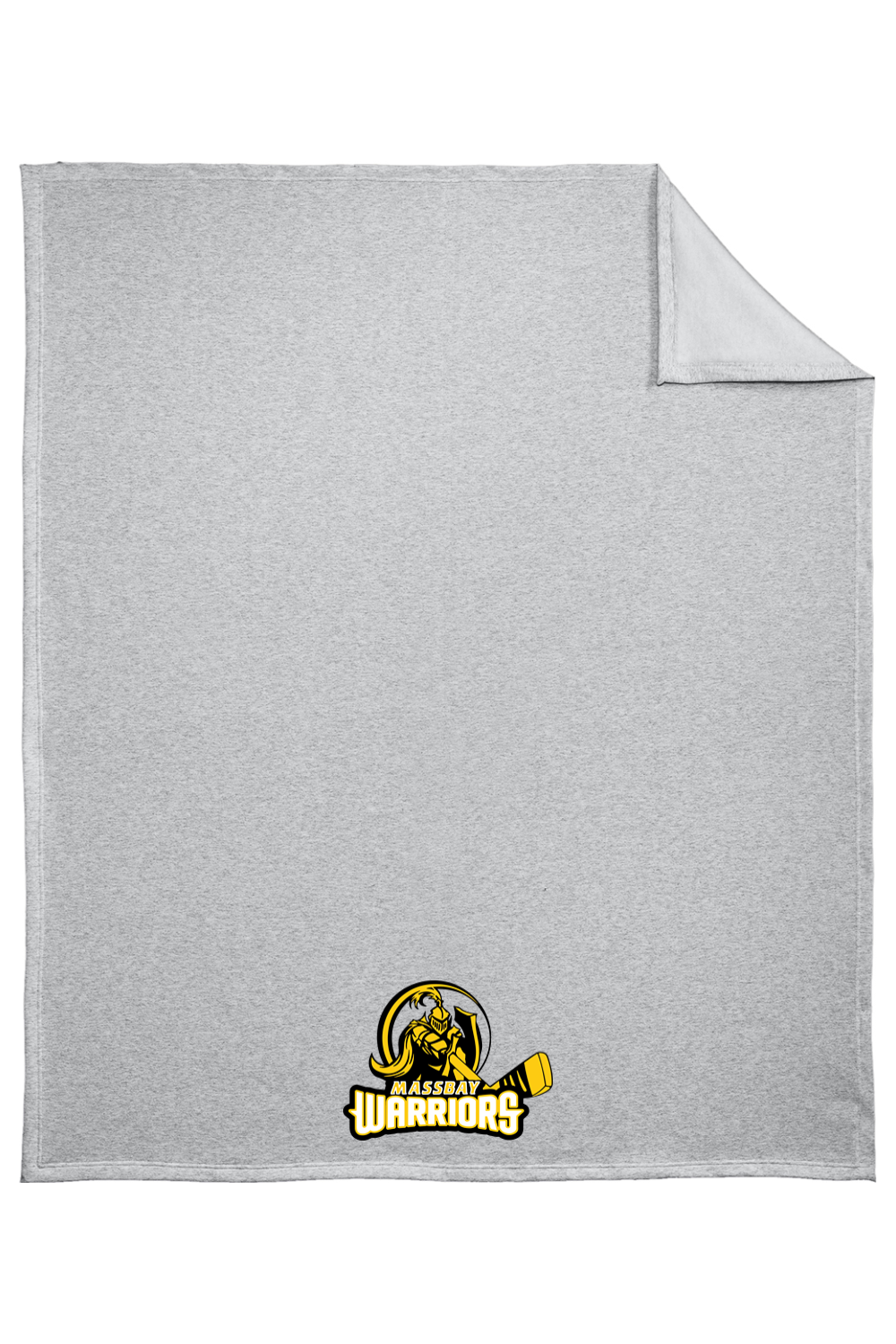 MassBay Warriors Fleece Sweatshirt Blanket