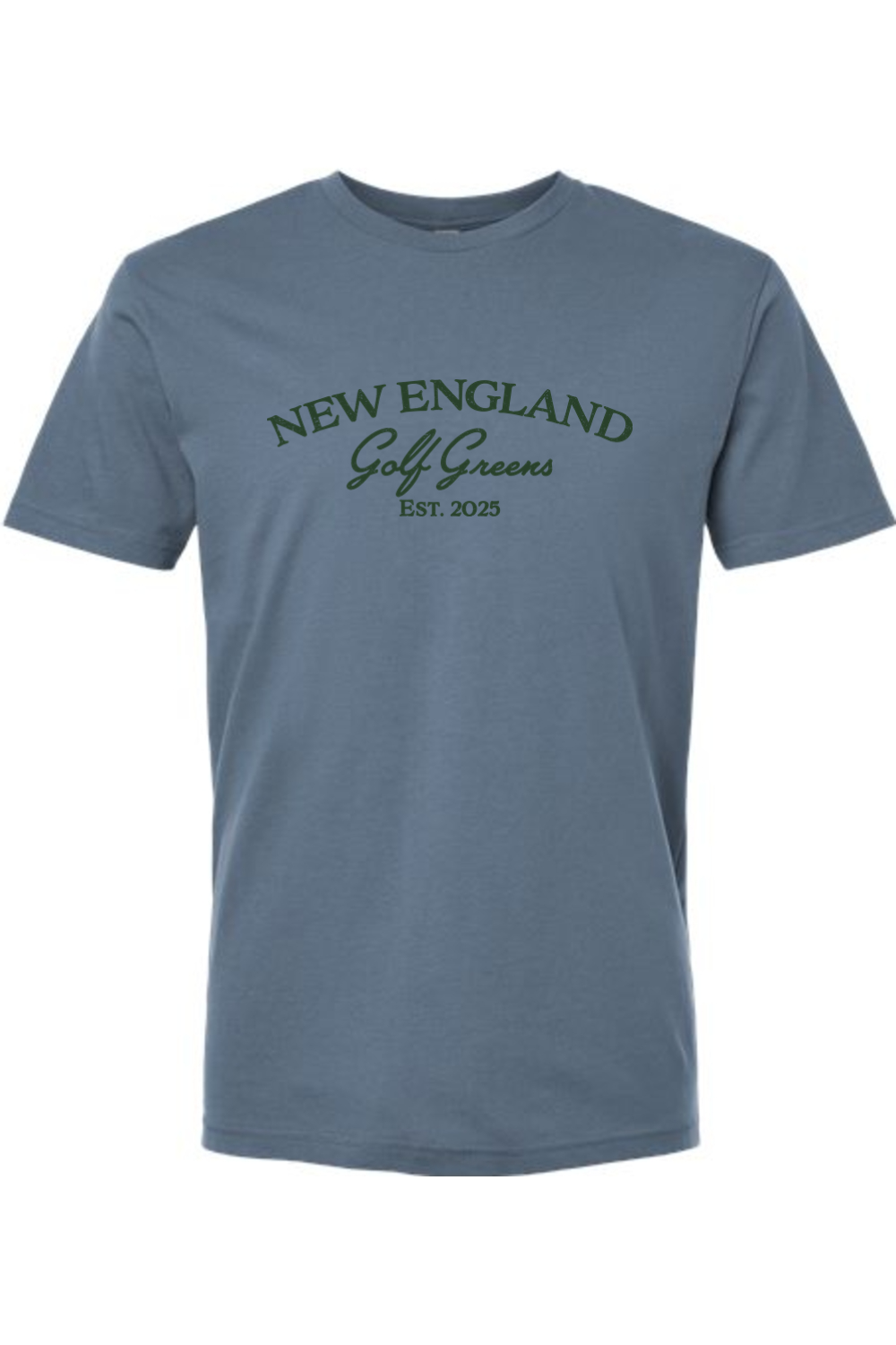 New England Golf Greens - Design One - Cotton T-Shirt - Adult Unisex