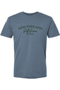 New England Golf Greens - Design One - Cotton T-Shirt - Adult Unisex