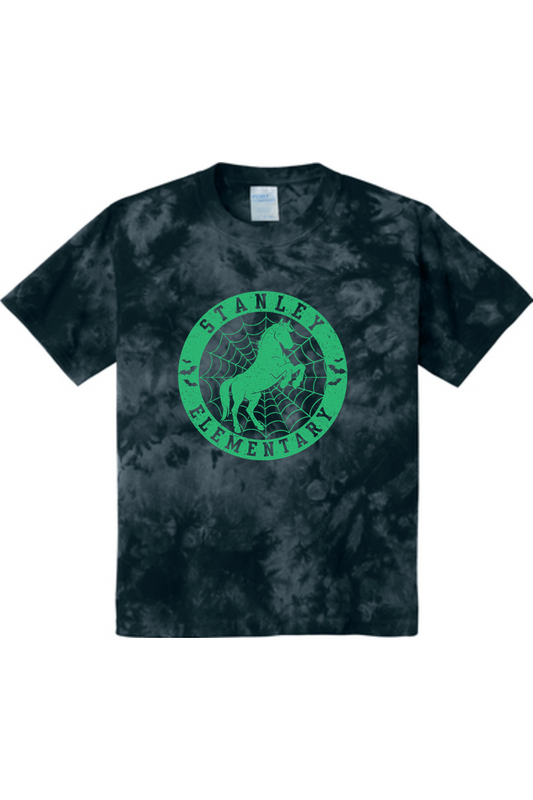 Stanley Elementary Halloween Youth Tie-Dye Tee