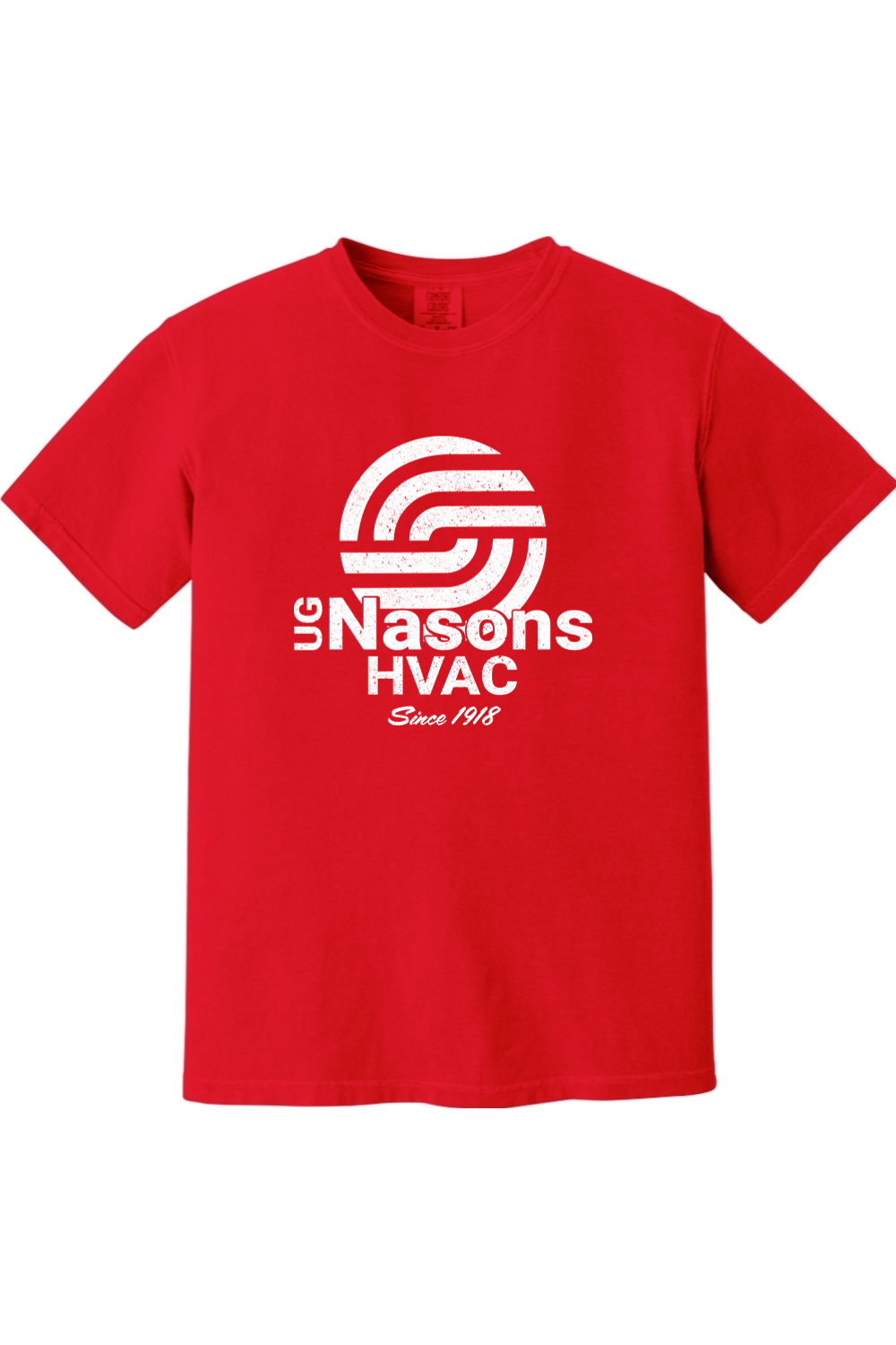 UG Nasons Distressed Logo Comfort Colors Cotton T-Shirt - Unisex / Men's