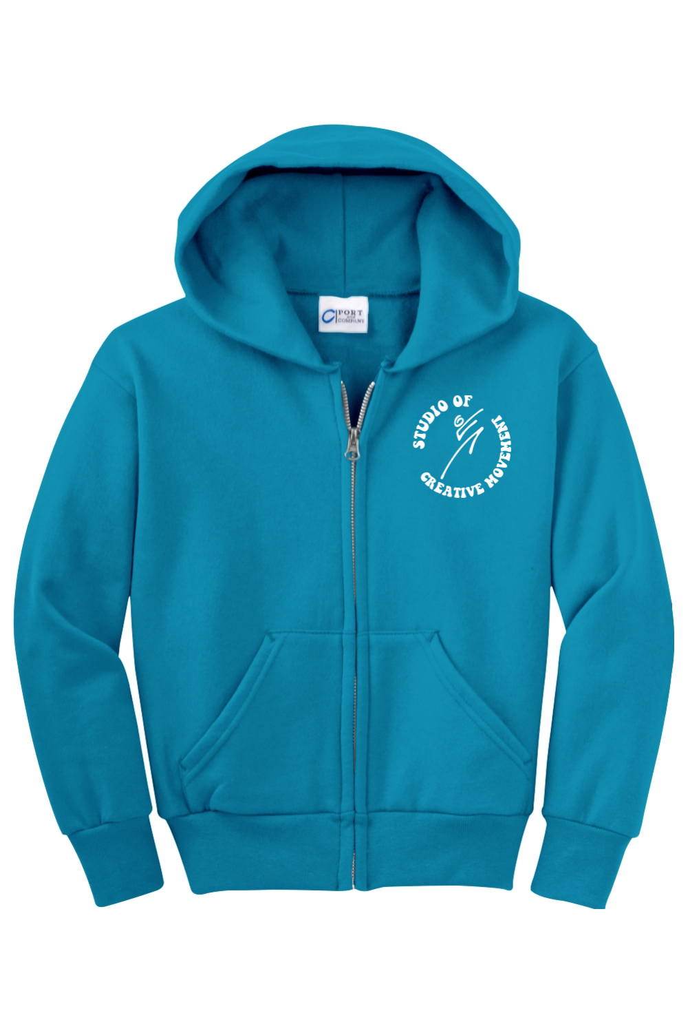 Studio of Creative Movement Dancer Full-Zip Hooded Sweatshirt - Youth
