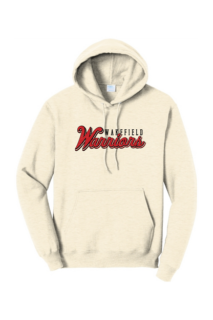 Wakefield Warriors Retro Script Standard Fleece Hoodie