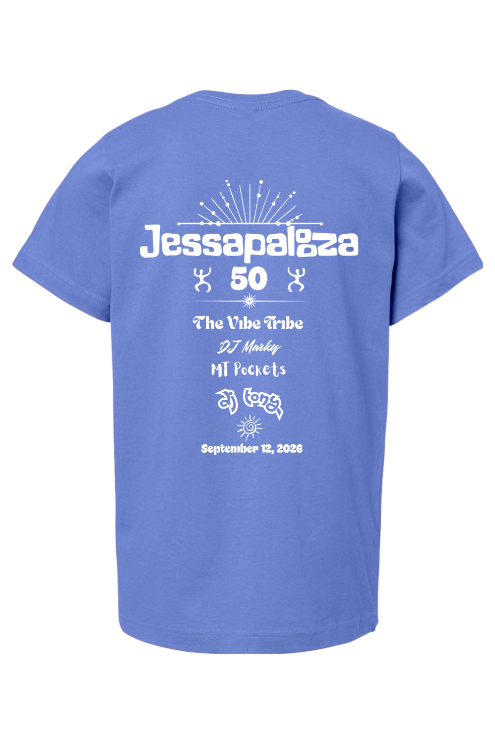 Jessapalooza Color Cotton T-Shirt  - Kids
