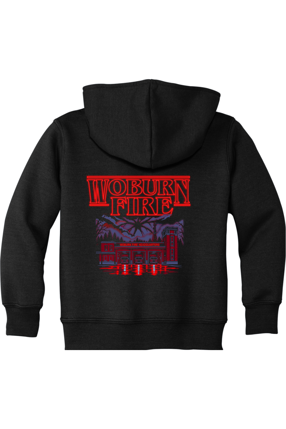 Woburn Fire Halloween 2026 Standard Fleece Hoodie - Toddler