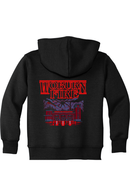 Woburn Fire Halloween 2026 Standard Fleece Hoodie - Toddler