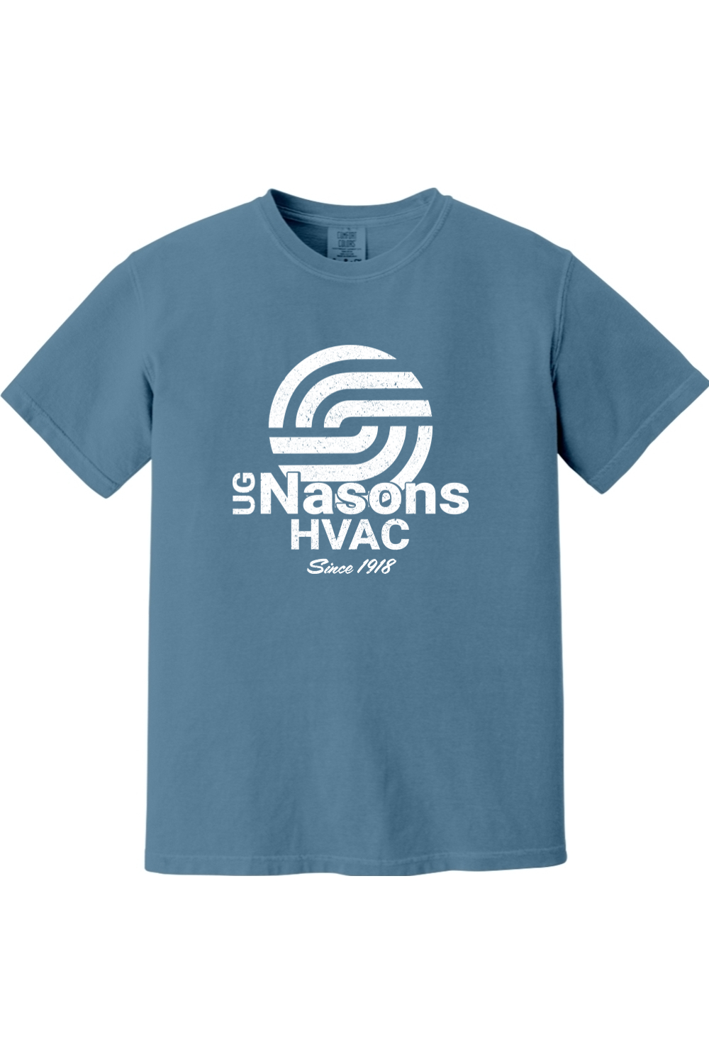 UG Nasons Distressed Logo Comfort Colors Cotton T-Shirt - Unisex / Men's