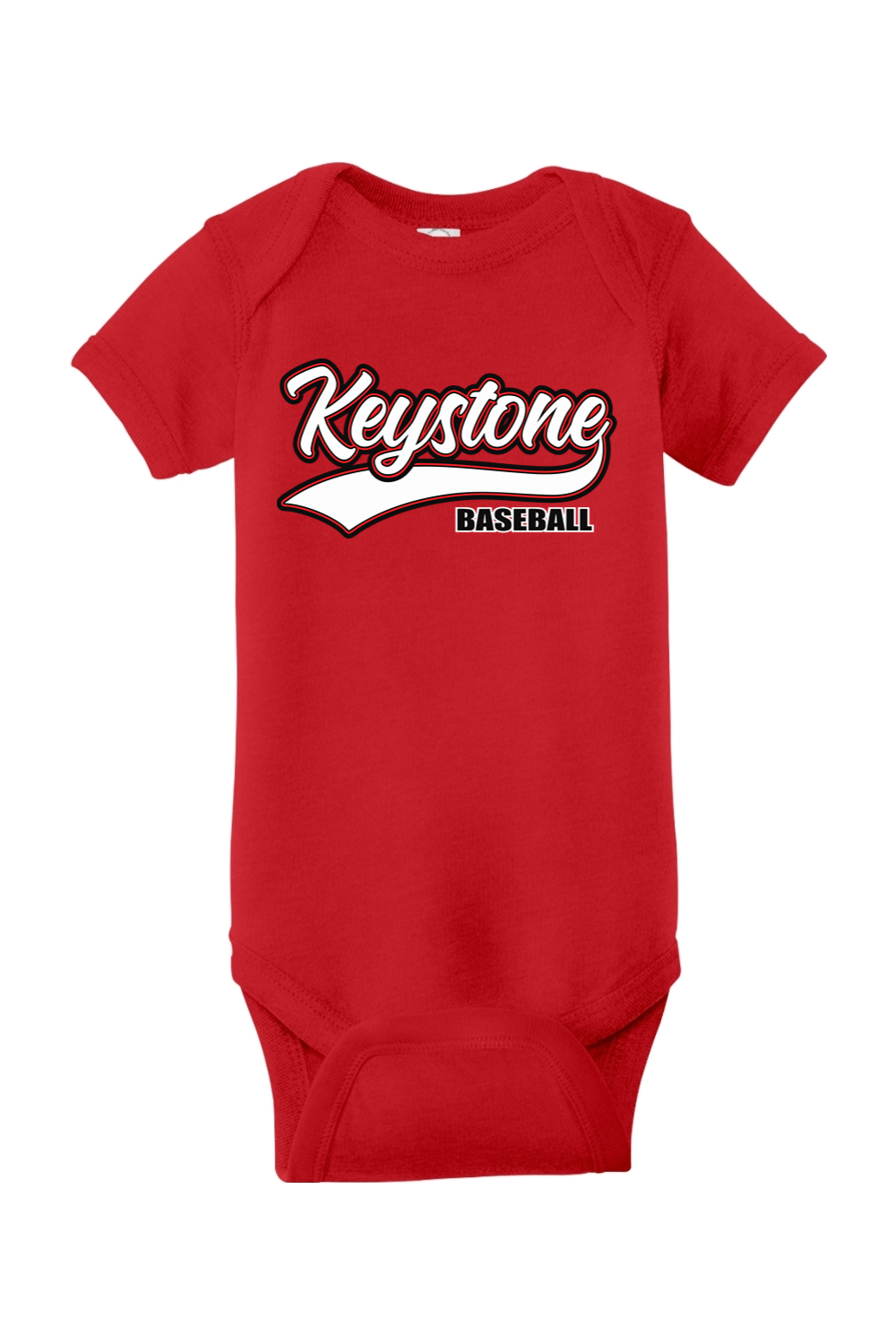 Keystone Baseball Baby Onesie