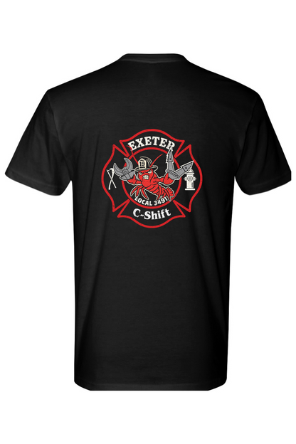 Exeter Fire C-Shift 100% Cotton T-Shirt - Men's